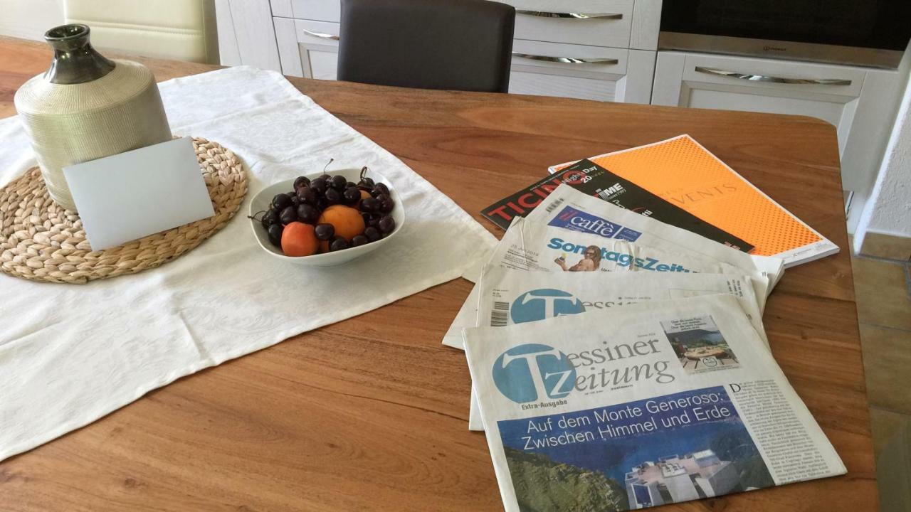 Ferienwohnung Rustico Ai Monti Cadenazzo المظهر الخارجي الصورة